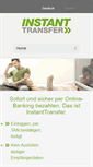 Mobile Screenshot of instanttransfer.com